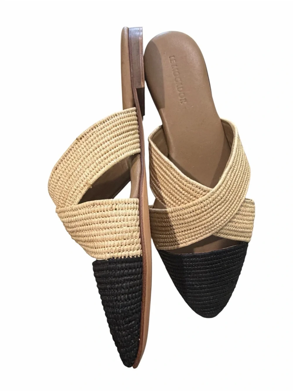 Sezane Matilda Low Ballerinas Minimalist Boho Woven Quiet Luxury